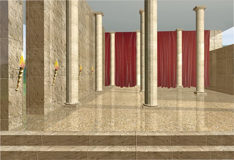Fondo papel: Palacio