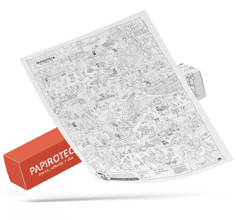 Papiroteca: Lámina 01 - Yo elijo con Dios