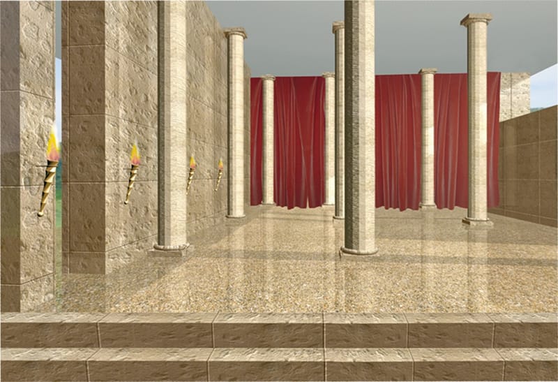 Fondo papel: Palacio