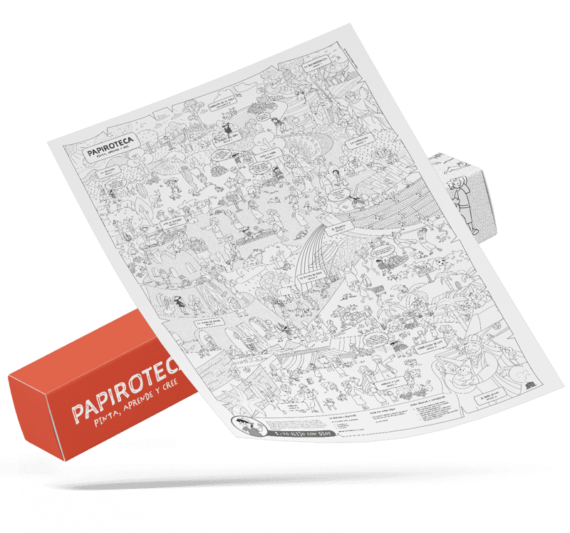 Papiroteca: Lámina 01 - Yo elijo con Dios