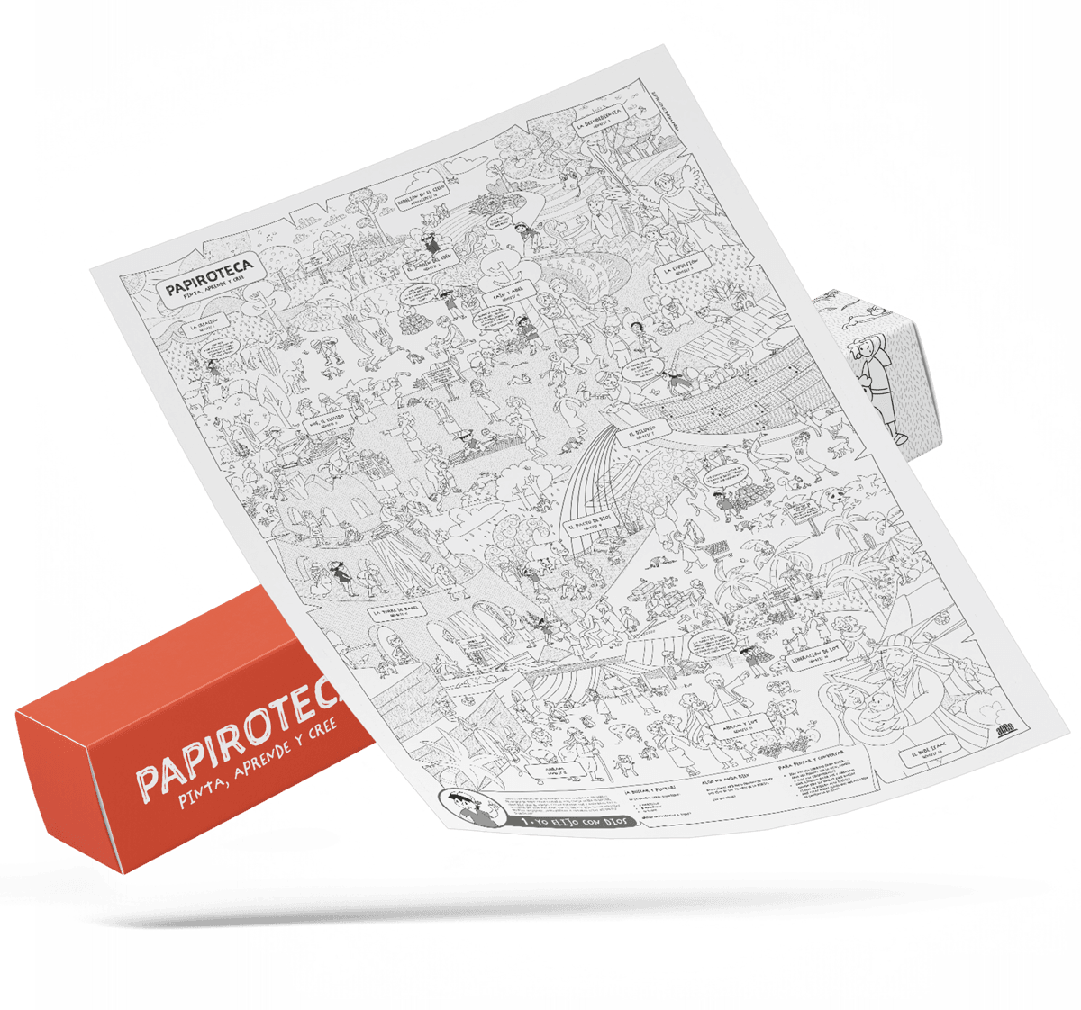 Papiroteca: Lámina 01 - Yo elijo con Dios