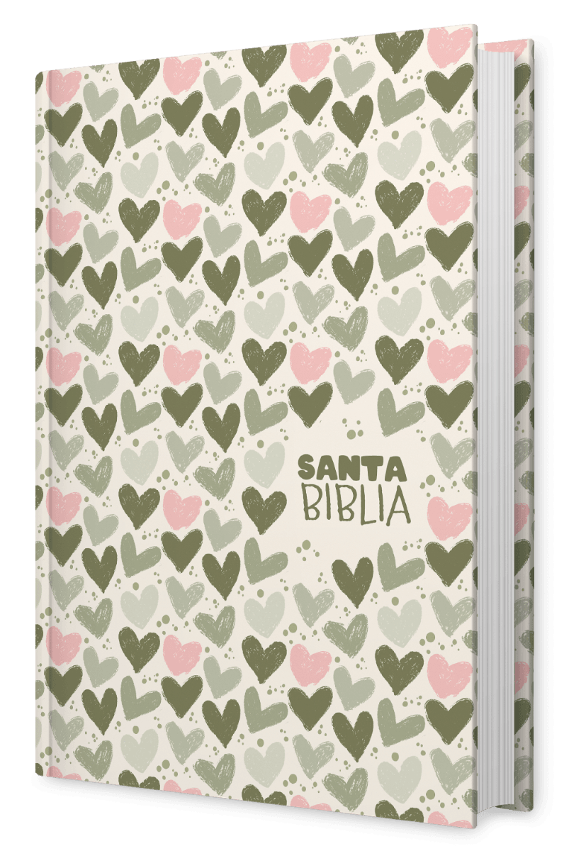 Biblia NRV 2000 ACT pequeña - Corazones