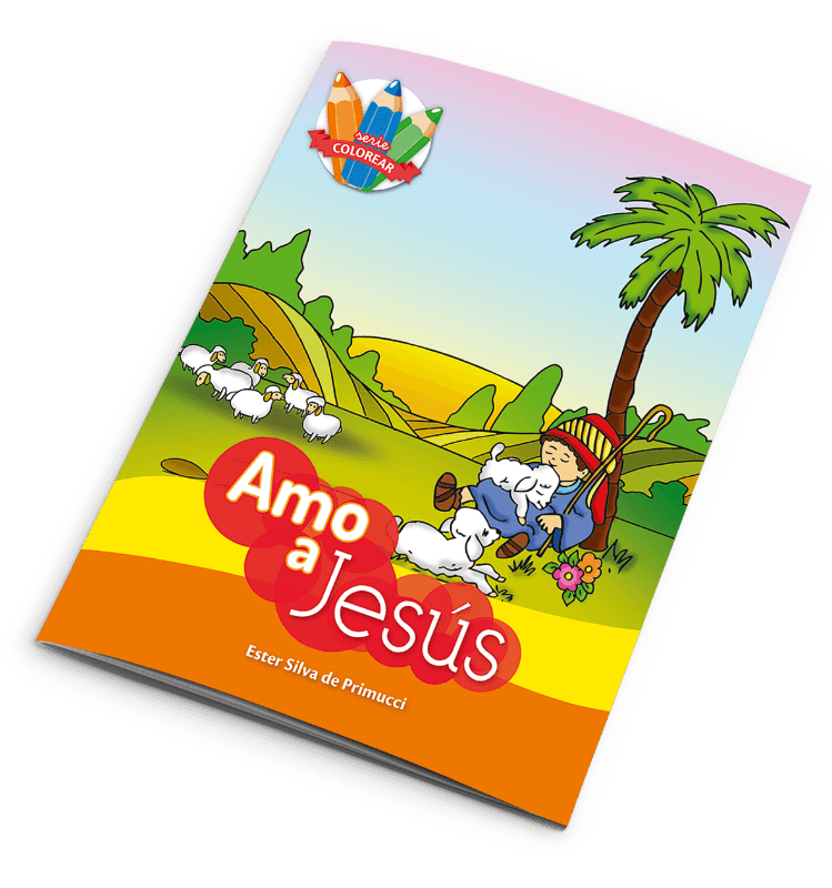 Serie colorear: Amo a Jesús - 3ed.
