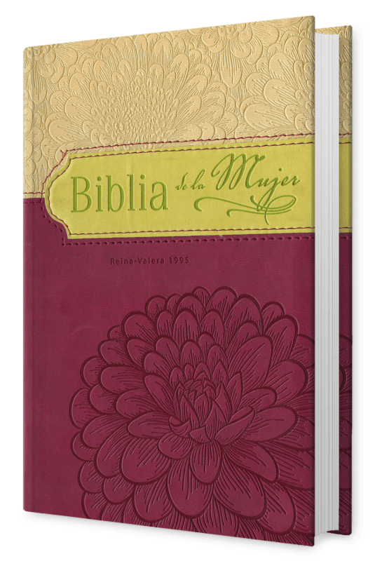 Biblia de la Mujer RV95 - Bordó y Beige
