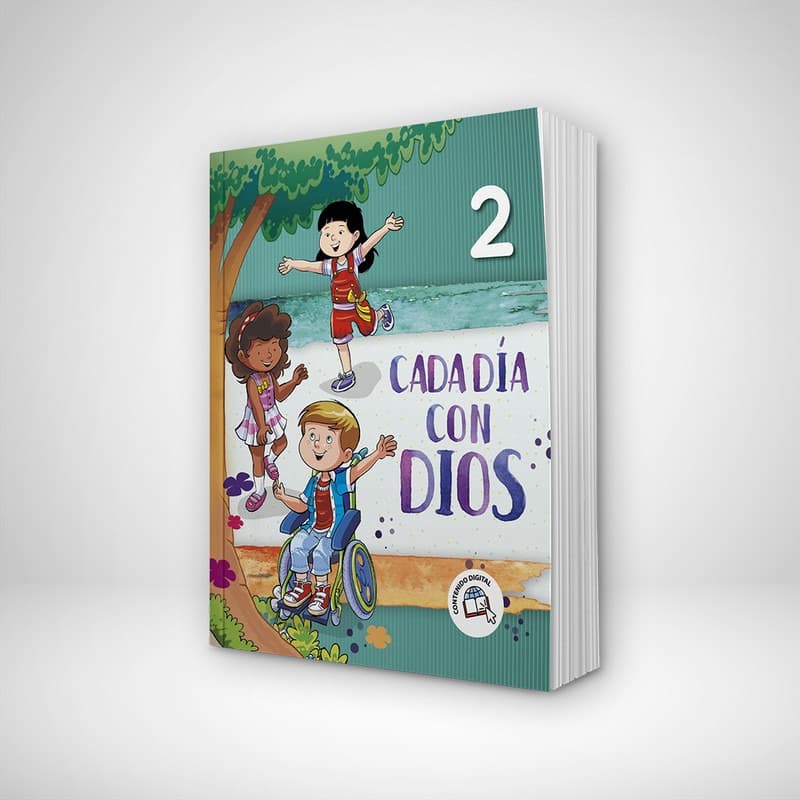 Educación bíblica: Cada día con Dios 2 - 07 años