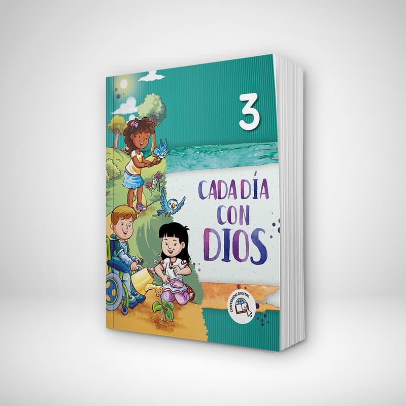 Educación bíblica: Cada día con Dios 3 - 08 años