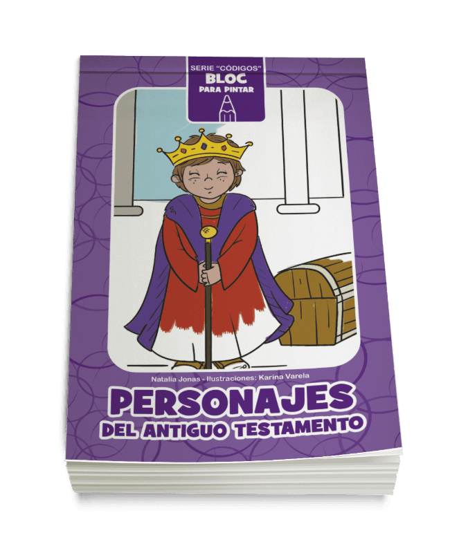 Serie Códigos - Bloc para pintar: Personajes AT
