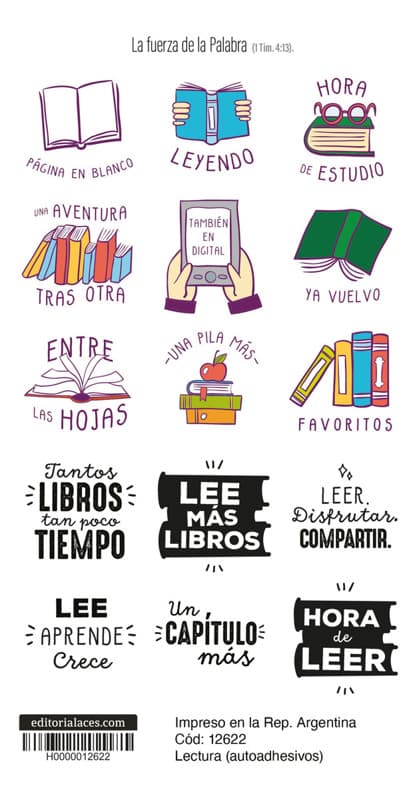 Autoadhesivos: Lectura