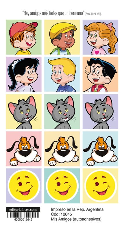 Autoadhesivos: Mis amigos