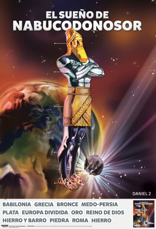 Lámina papel: El sueño de Nabucodonosor