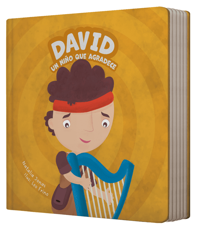 Libro cartón: Serie personajes - David