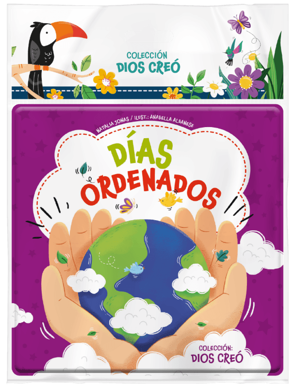 Libro plástico: Dios creó - Días ordenados