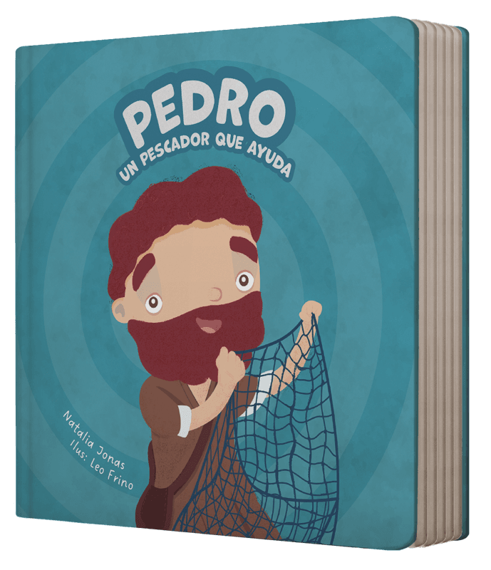 Libro cartón: Serie personajes - Pedro