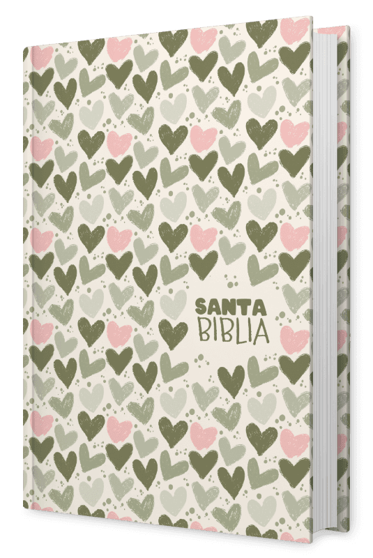Biblia NRV 2000 ACT pequeña - Corazones