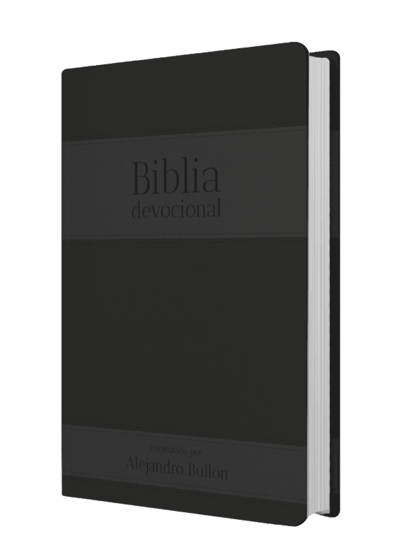 Biblia devocional (comentada por A. Bullón) - Negro