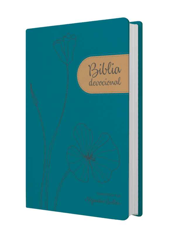 Biblia devocional (comentada por A. Bullón) - Turquesa